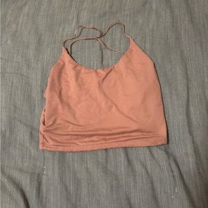 Pink Cooped tank size M